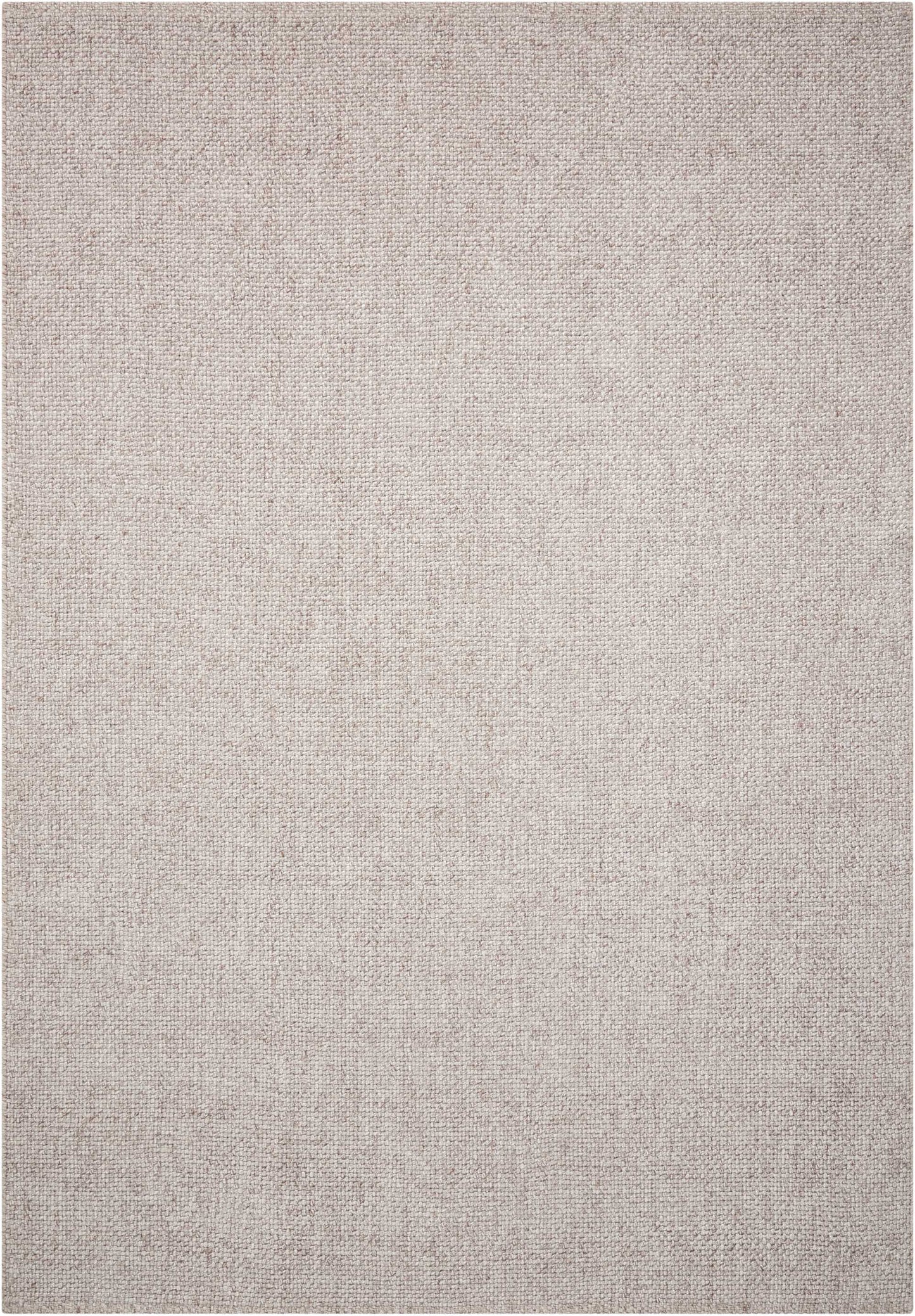 Beige woven rug with natural, coarse texture; rectangular neutral area rug for living spaces.