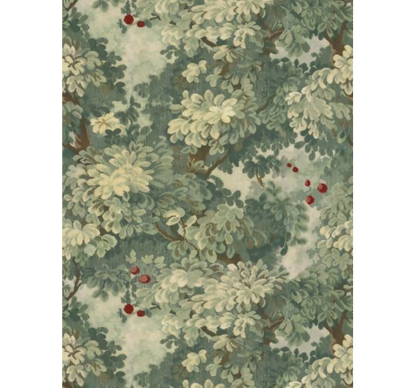 20" Blue Greens Jacquard / Velvet Weave Pillow Cover in Scalamandré Marly – Blue Greens Fabric