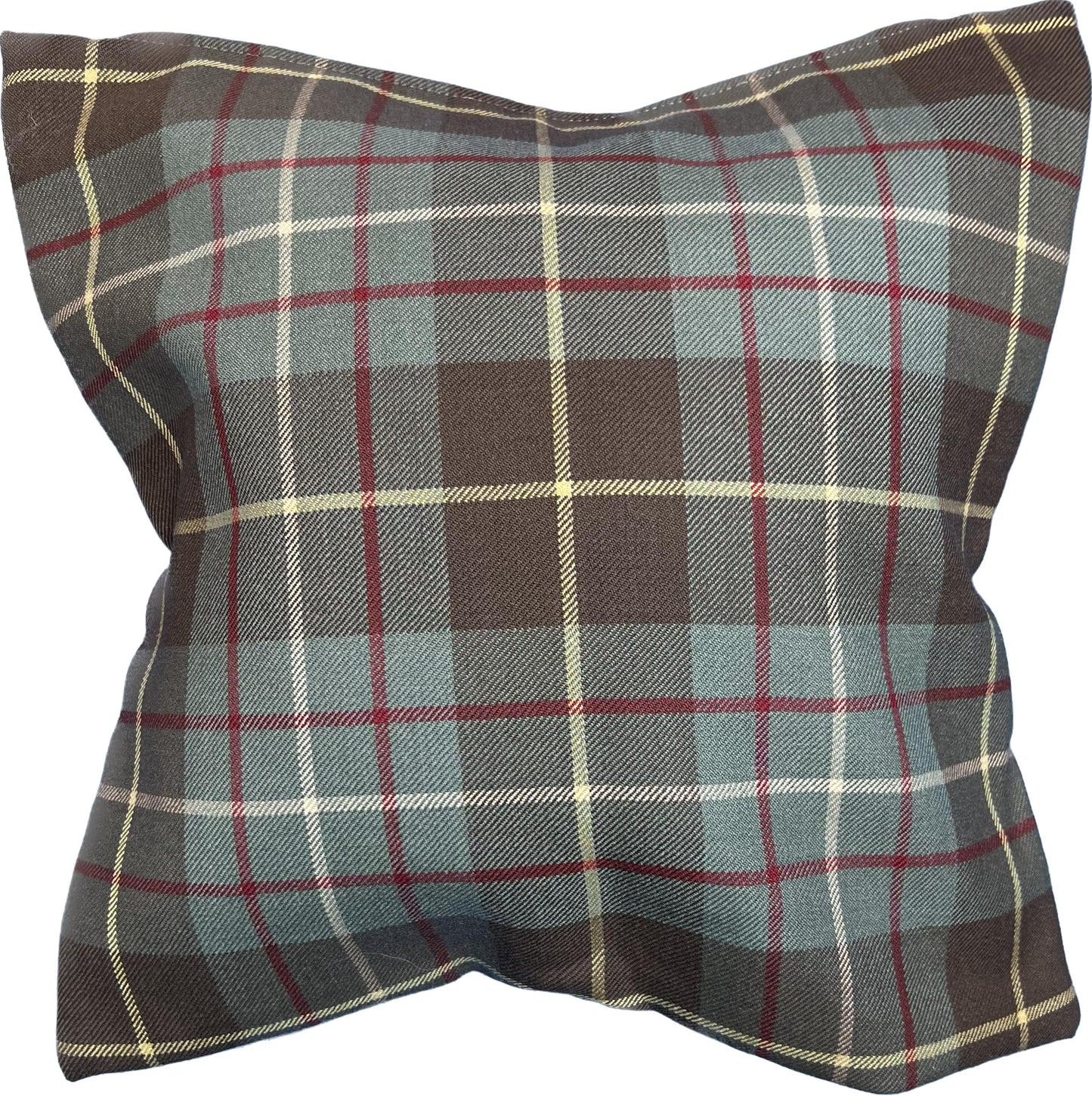 16"x16" Plaid Pillow Cover