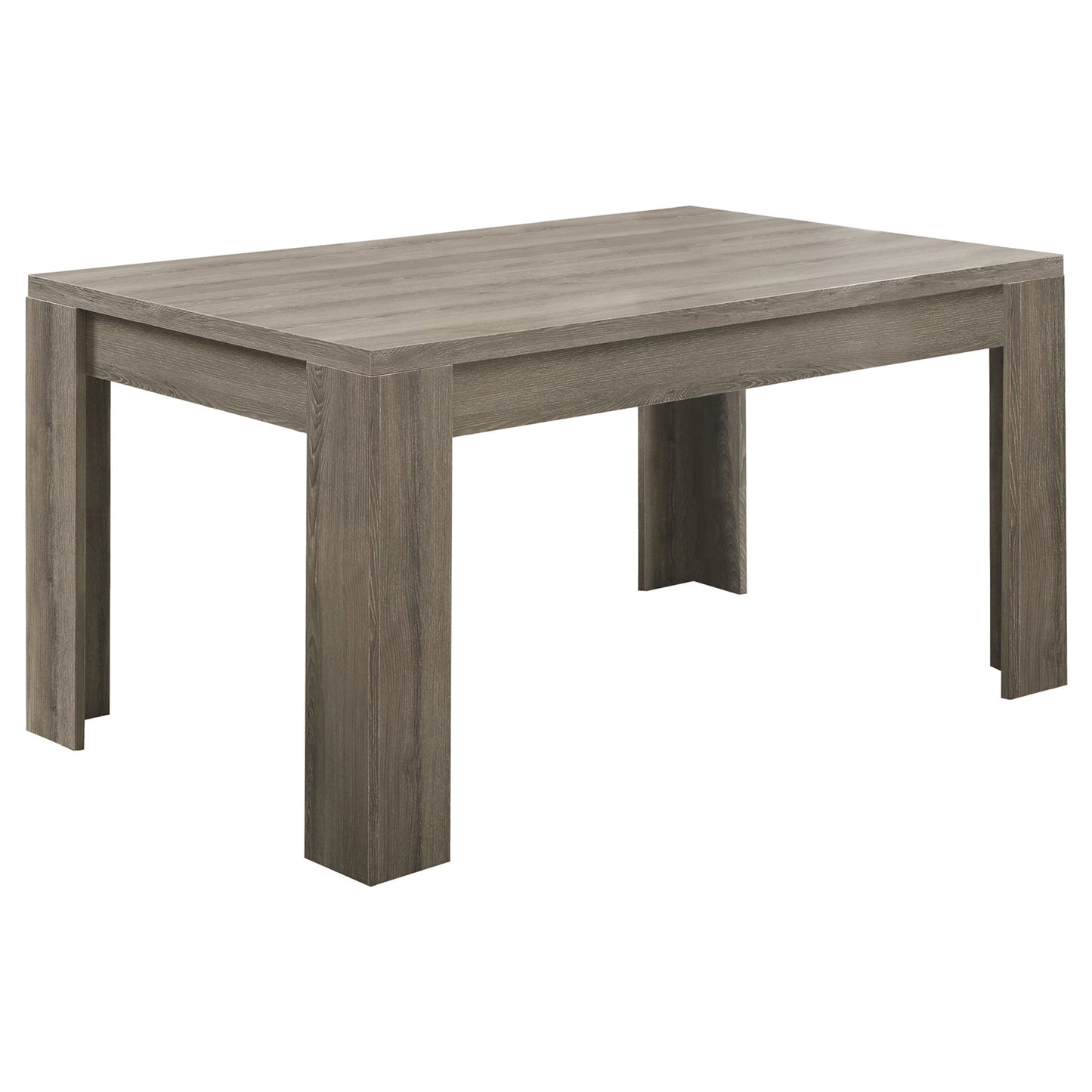 140" White Solid Wood Dining Table