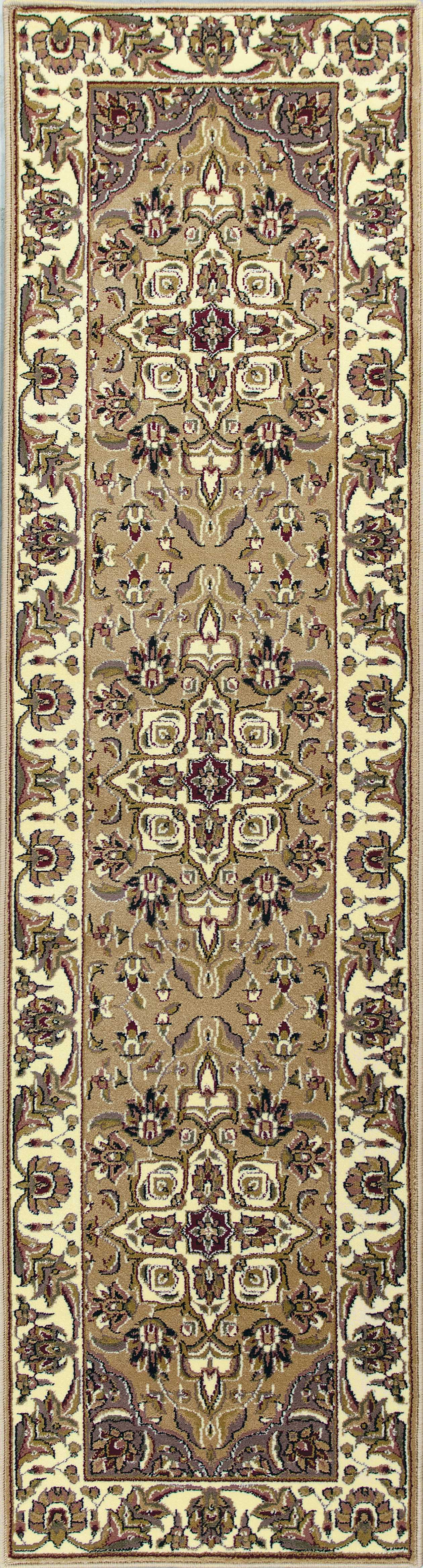 8' Beige And Ivory Area Rug
