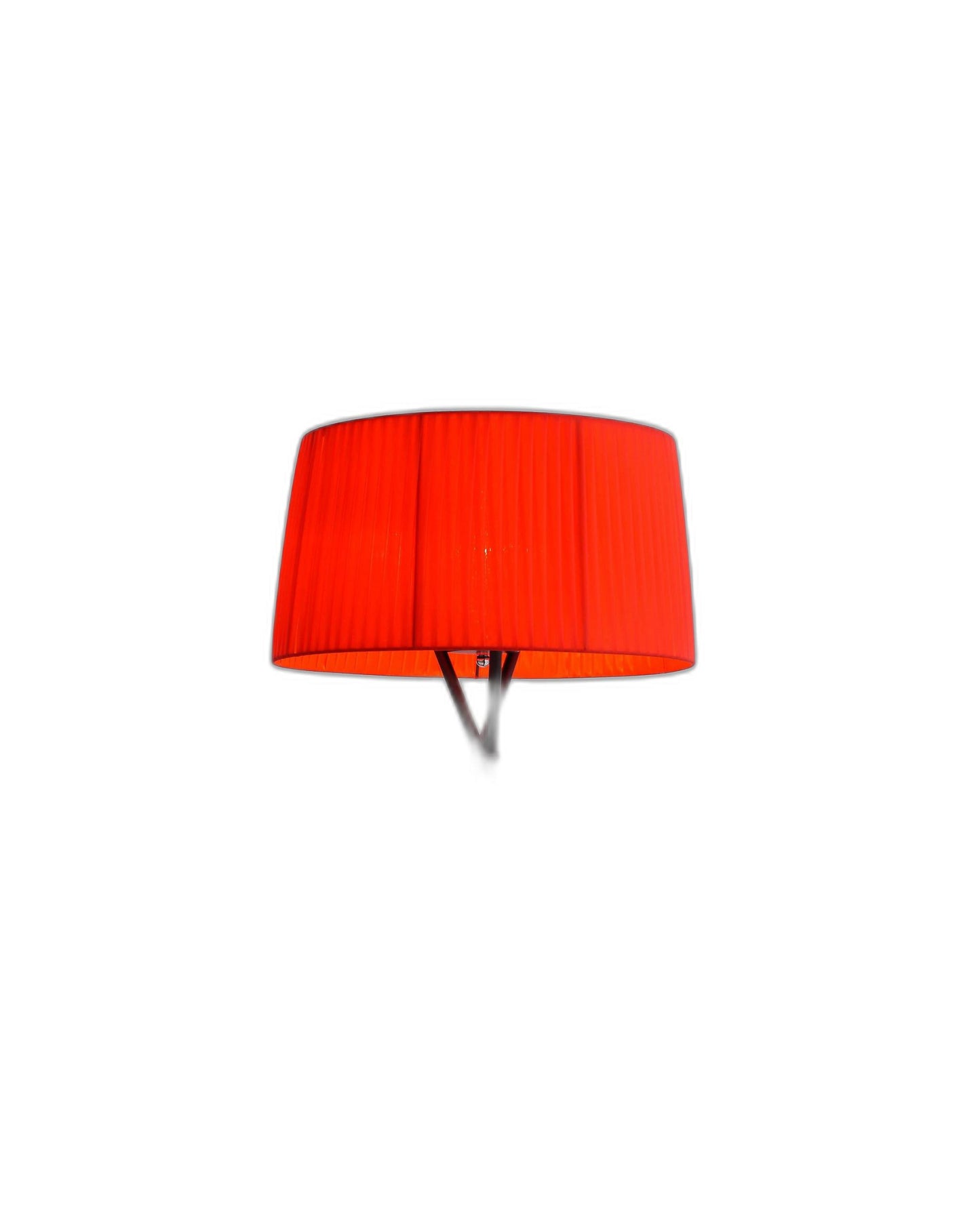 18 X 18 X 29.5 Red Carbon Steel Table Lamp