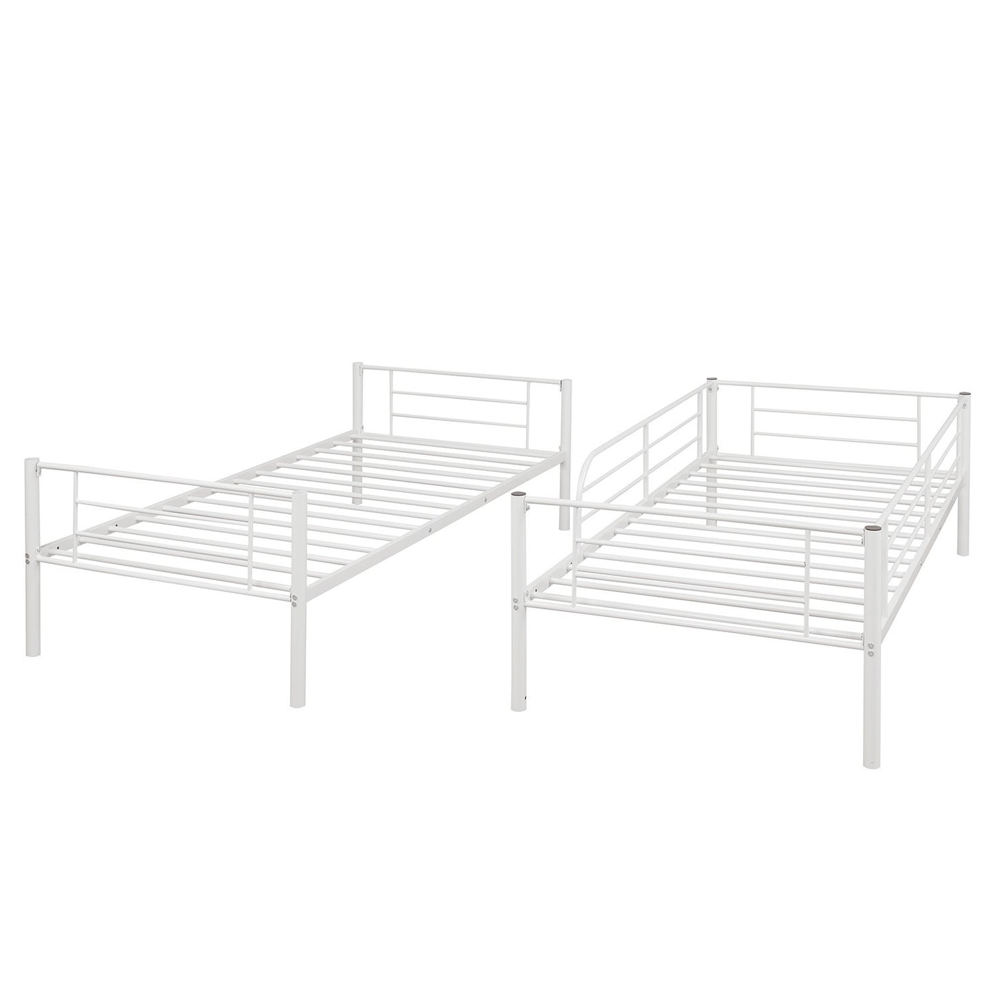 Black Twin Over Twin Separable Bunk Bed