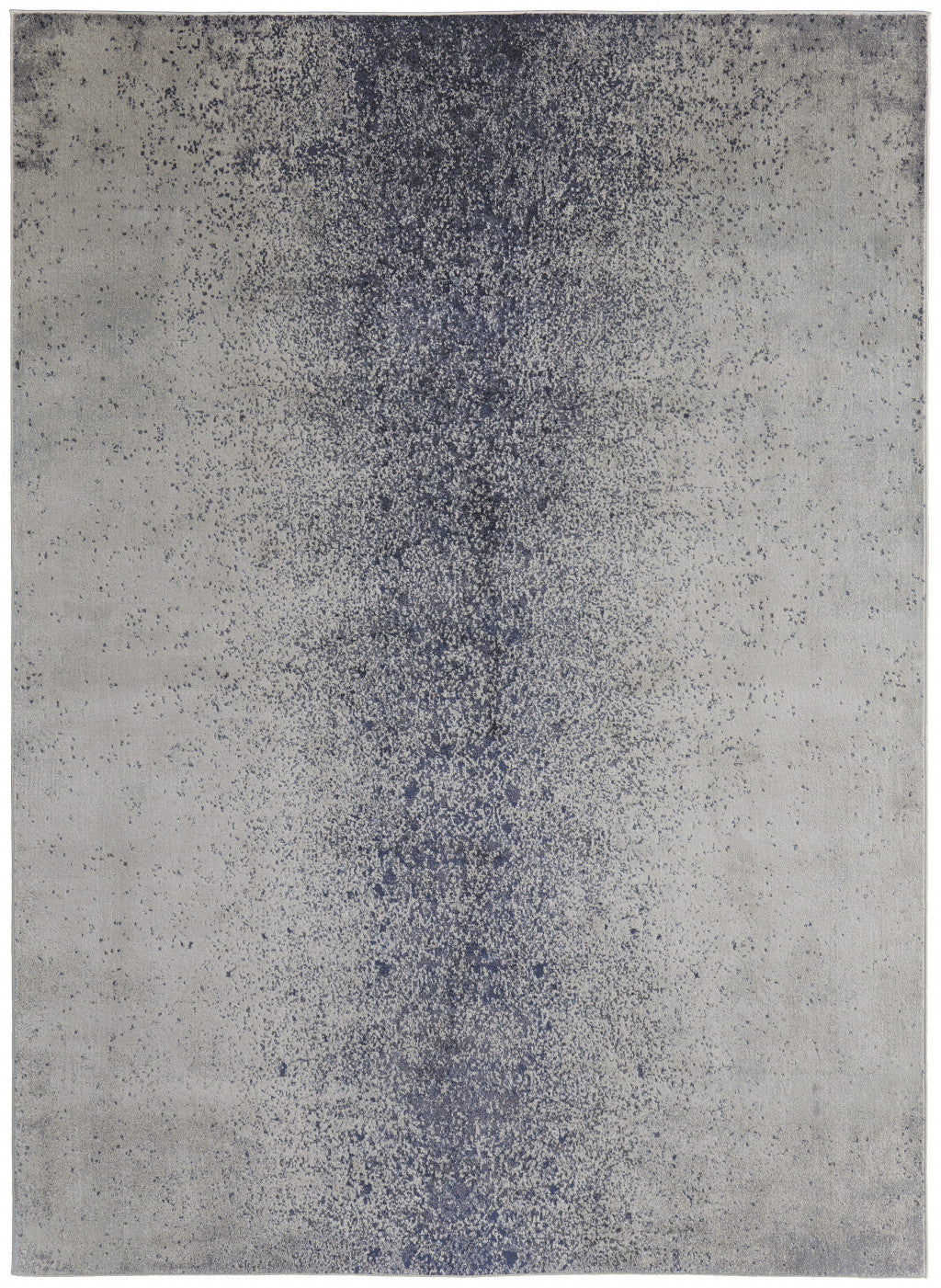 8' x 10' Gray Abstract Area Rug