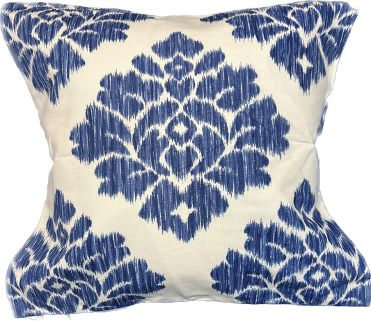 20"x20" Ikat Print Pillow Cover