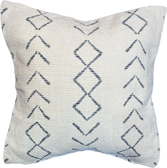 18"x18"  Geometric Diamond  Pillow Cover