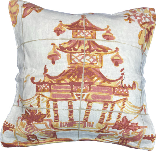 18"x18"  Chinoseri Pillow Cover