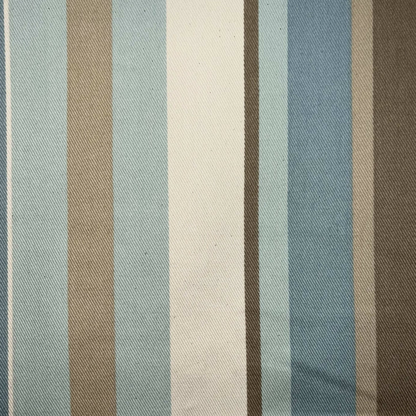 2323 Blue/Brown Woven Stripe - 5yds