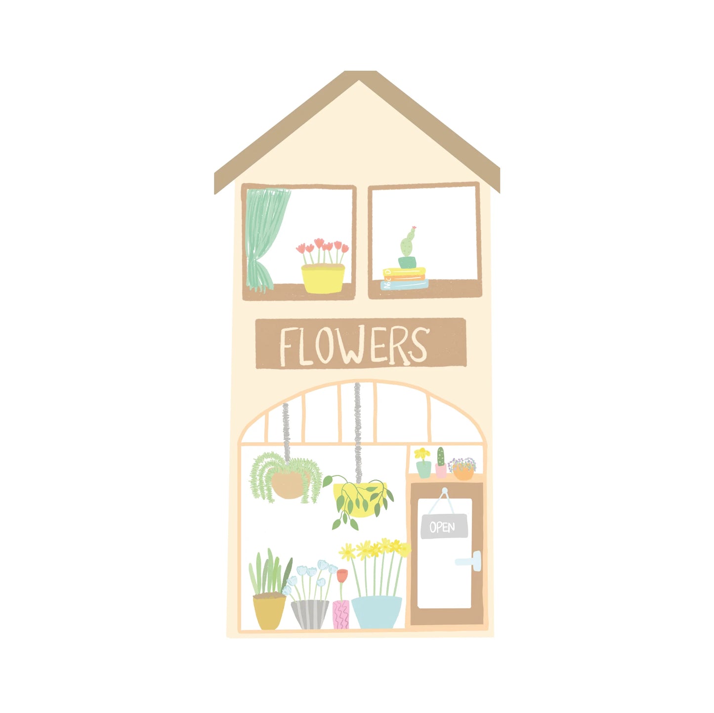 Flower Shop Decal