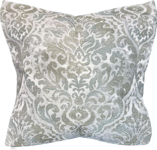 20"x20" Damask Pillow Cover