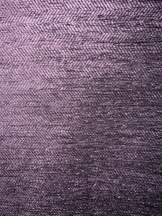 2277 Purple Chenille Herringbone - 5 yds