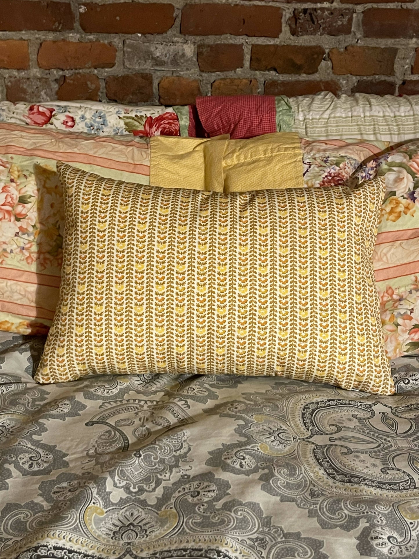 Lisa Fine Calista Soleil Lumbar Pillow