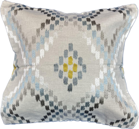17"x17"Embroidered Pillow Cover