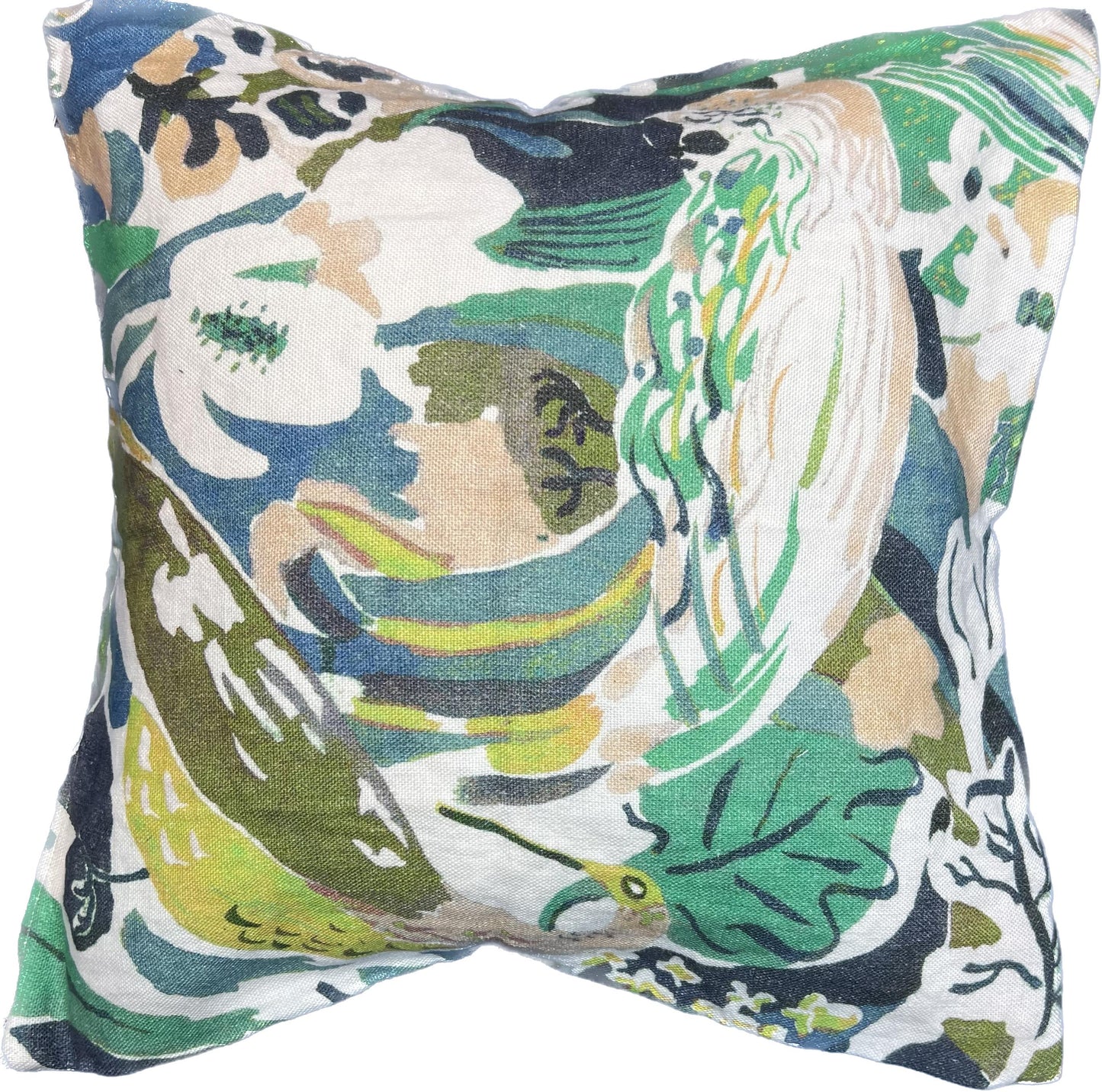 18"x18"  Pariot Motif Pillow Cover