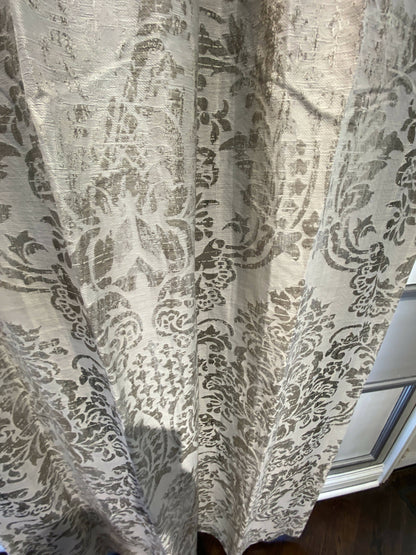 Drapery Panels w/ Scalamandre Fabric
