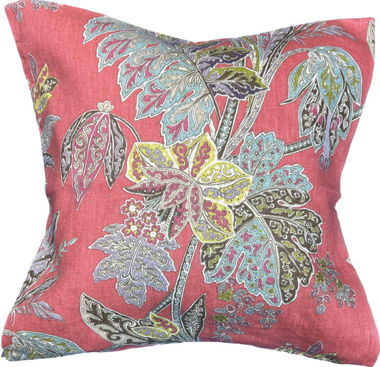 18"x18"  Floral Pillow Cover