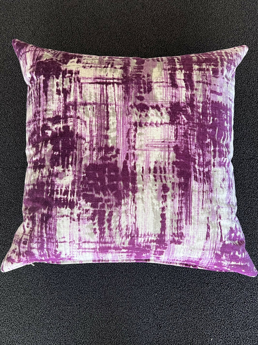 Purple Abstract 20 in PIllow Cover