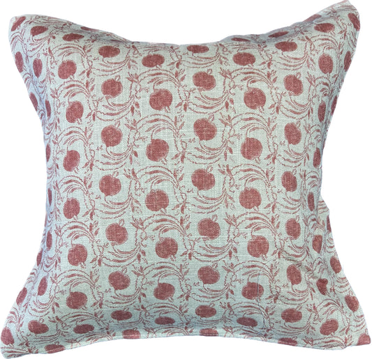 18"x18"  Crab Apples Pillow Cover