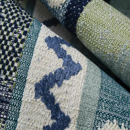 Fabricut Neysa Stripe Laurel Blue (7 yds)